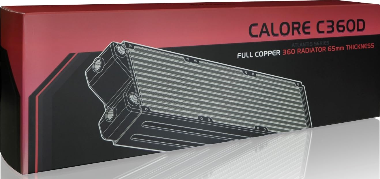 Raijintek Calore C360D grzejnik Kupfer - 360 mm