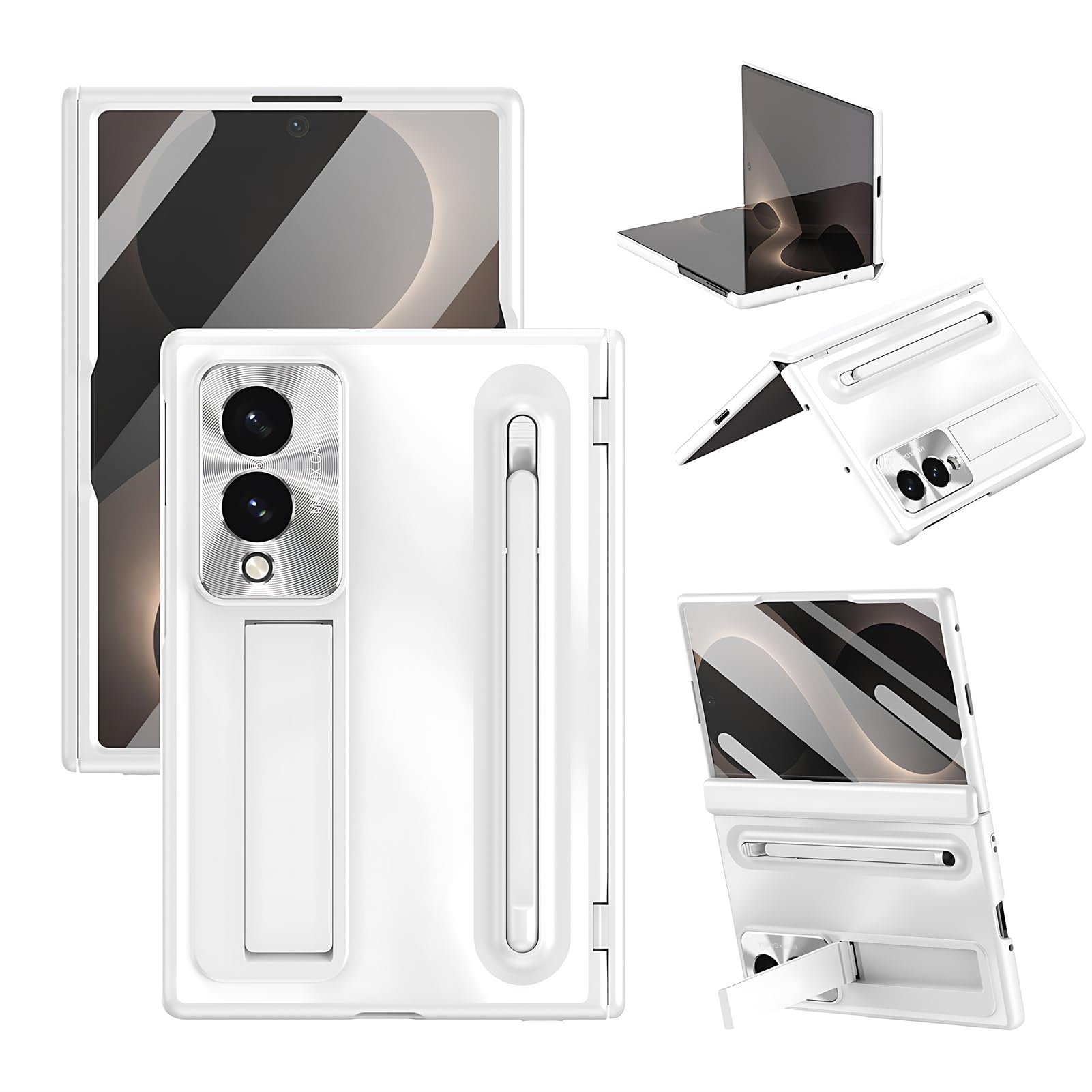Photo 1 of Gadget-Park Case for Samsung Galaxy Z Fold 8 Wide (White)
