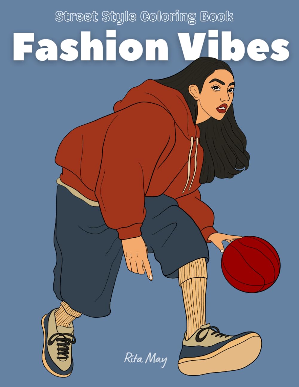 Fashion Vibes: Street Style Coloring Book for Adults and Teens