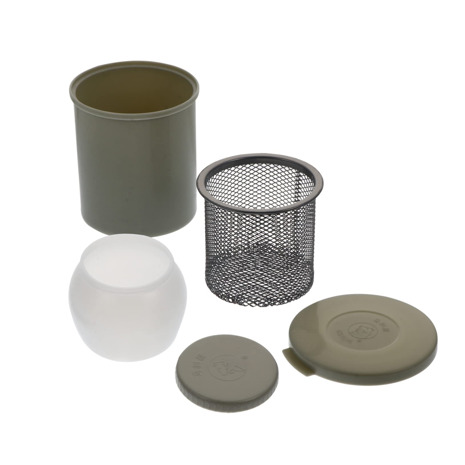 OSALADI Art Pen Washing Bucket with Strainer Durable Brush Washing Container for Watercolor and Oil Paint Easy to Clean Painting Tool for Artists and Art Classes