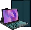 Funda teclado inalámbrica retroiluminada para Honor Pad X8b 11 pulgadas 2026, teclado magnético desmontable con retroiluminación de 7 colores y funda, Verde 1