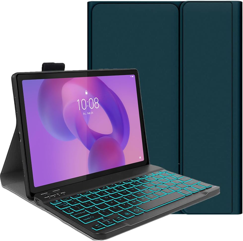 Coque clavier Lenovo Legion Y700 Gen 5 2026 étui tablette 8.8 QWERTY vert