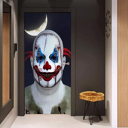Amazon 2枚3dドア用のステッカー ルドアステッカハロウィンピエロpvc 防水 貼ってはがせる装飾ドア壁画取り外し可能ビニールドア壁紙3d立体壁紙リビングルーム 寝室 ドア ステッカー77x0cm ウォールステッカー オンライン通販 Amazon 2枚3dドア用のステッカー ルドアステッカハロウィンピエロpvc 防水 貼ってはがせる装飾ドア壁画取り外し可能ビニールドア壁紙3d立体壁紙リビングルーム 寝室 ドア ステッカー77x0cm ウォールステッカー オンライン通販