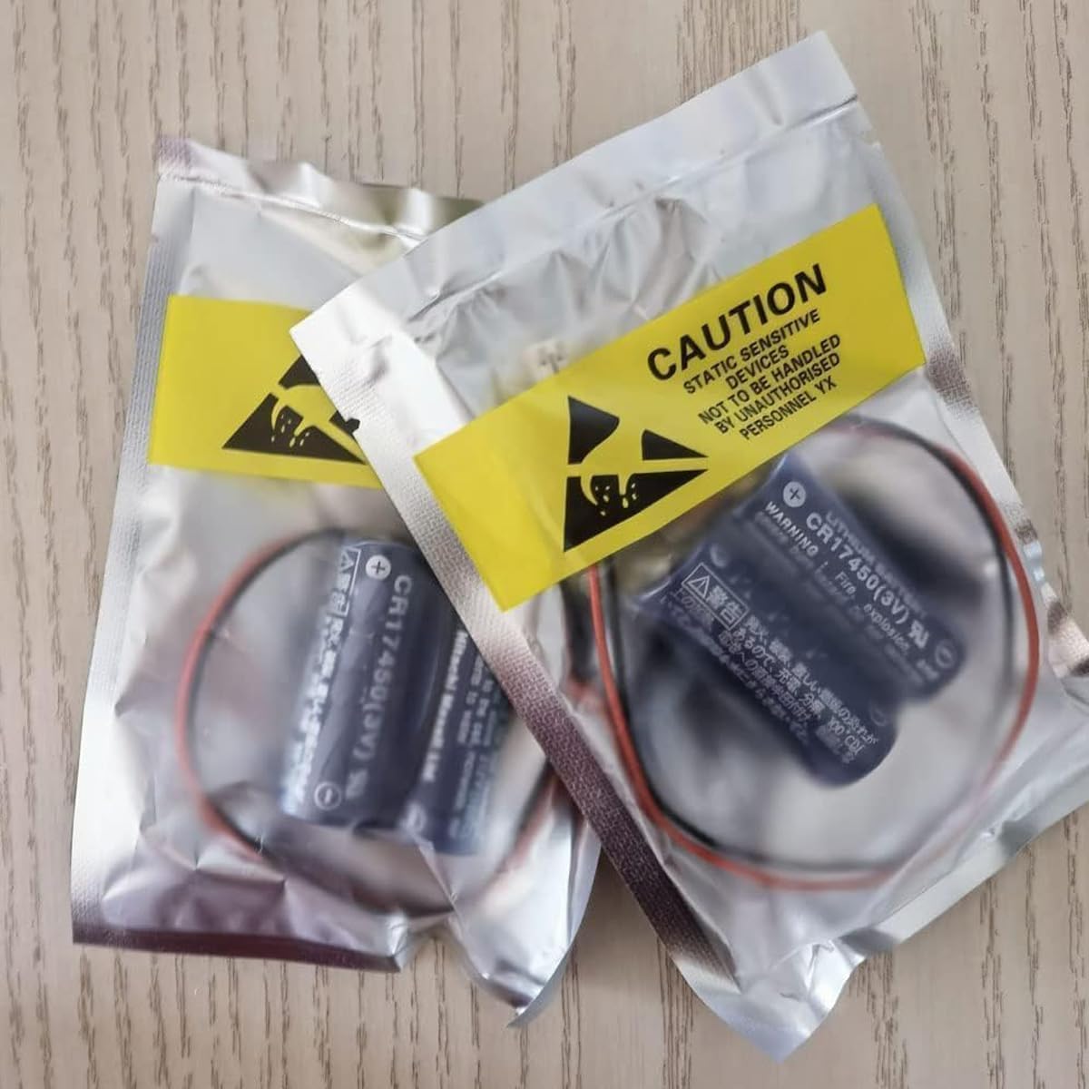 6* CR17450-2WK27 / D80UB016170 3V 2600mAh Battery Replacement 2*CR17450 Battery Pack