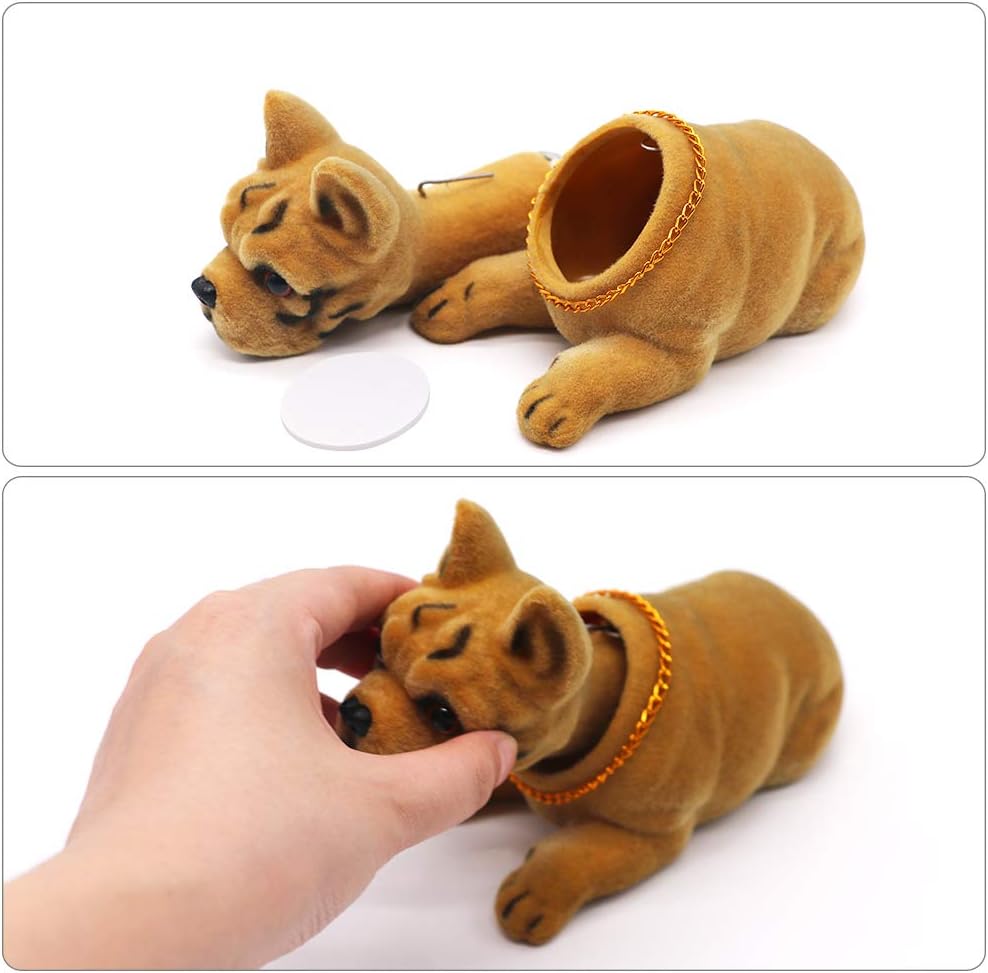 Figurine Bobble Head Chien - Hochement De Tête - Décoration Voiture Ou Bureau - Mignon Et Amusant