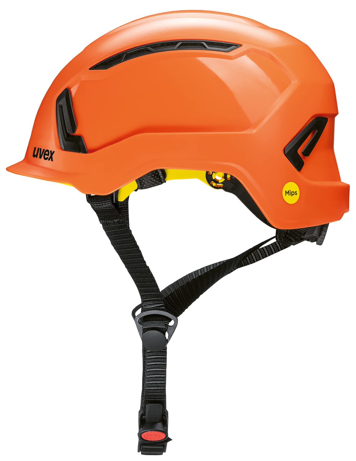Schutzhelm pronamic Alpine MIPS 9735231 Orange mit Lüftungen