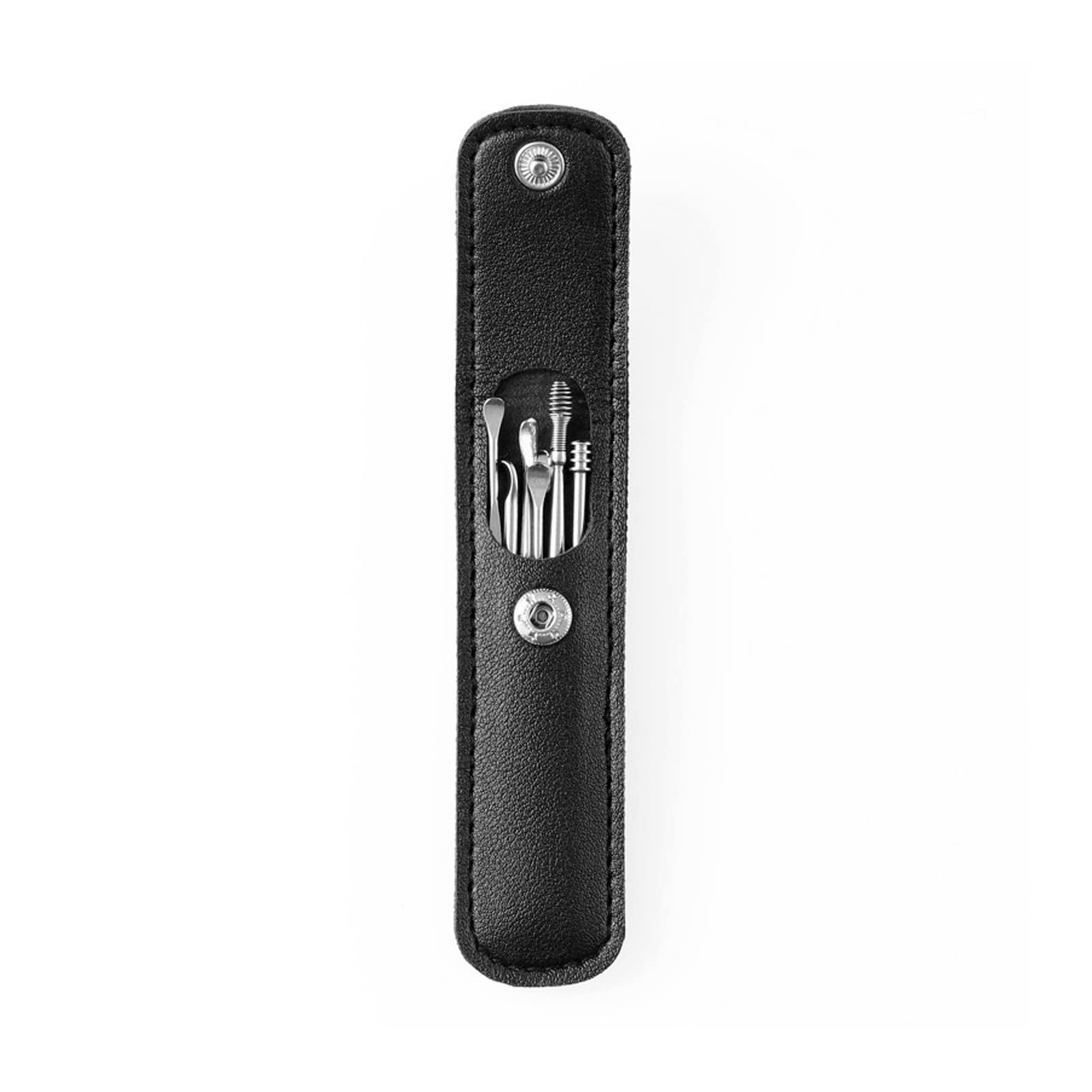 Prodotti per la rimozione del cerume Pulitori per cerume per Le Orecchie Raccoglitori per cerume in Acciaio Inossidabile Curette per la Rim