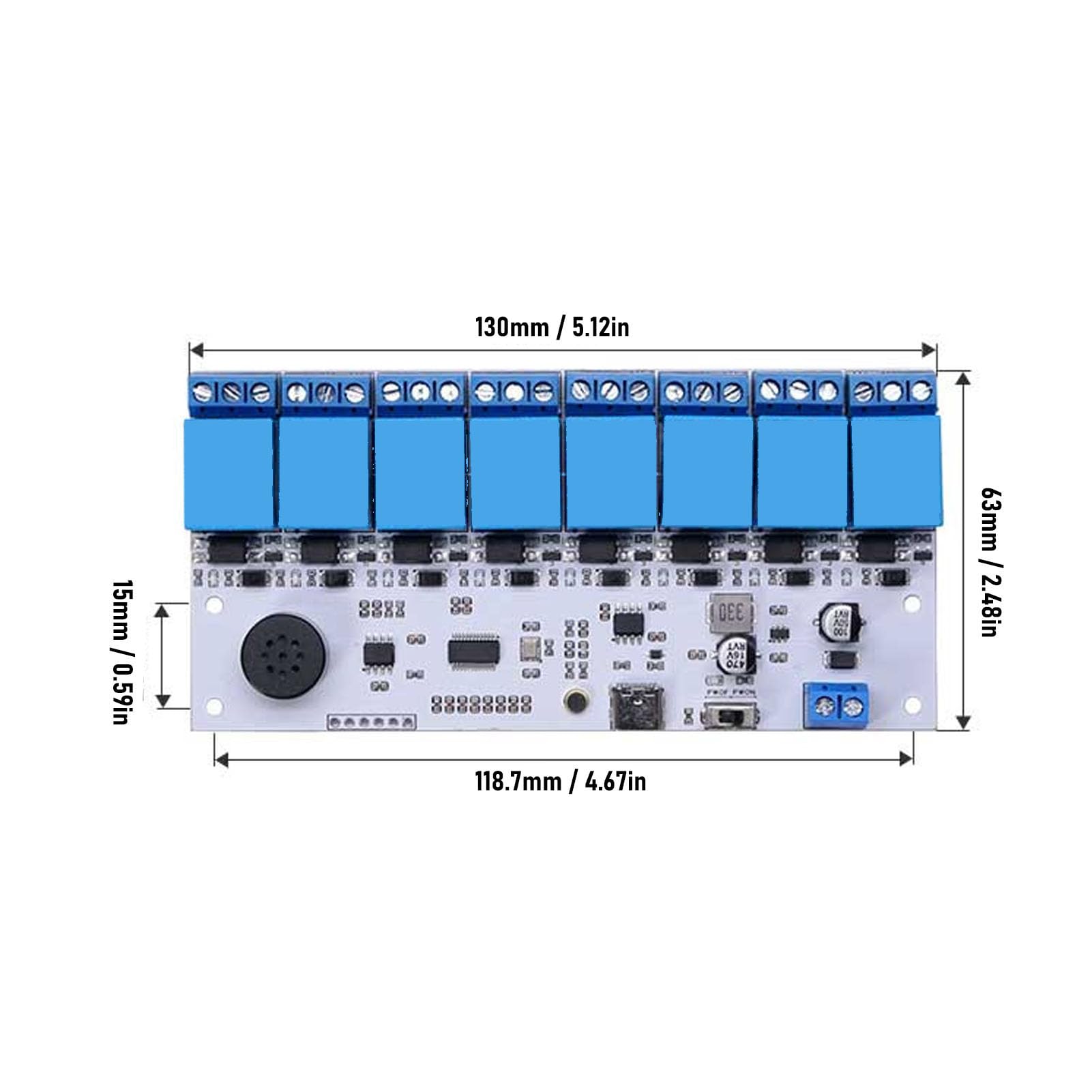 Cryfokt Voice Recognition Relay for Smart Appliances (DSTAR-80)