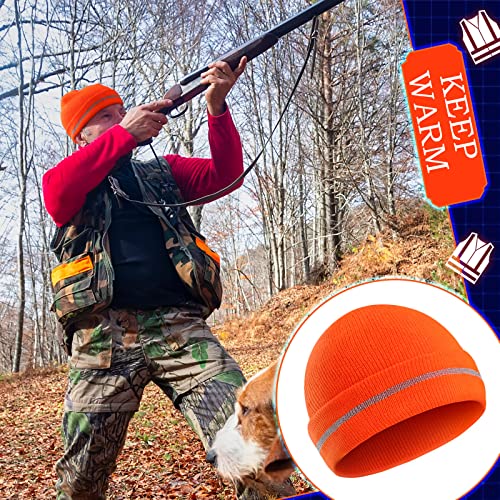 Funtery WCE-FUNTERY-717 2 Pieces Orange Hunting Vest High Visibility Safety Clothes thumb #6