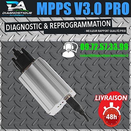 Mister Diagnostic® & # x2605; Exclusive & # x2605; Professional mpps interface V3.0 + mpps software V16 Flash Chip