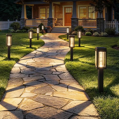 Solar Lights Outdoor Garden 6-Pack