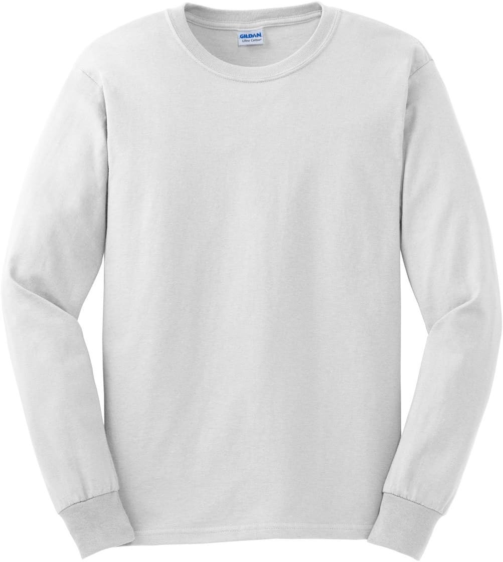 Gildan Men's Ultra Cotton Long Sleeve T-shirt, Style G2400