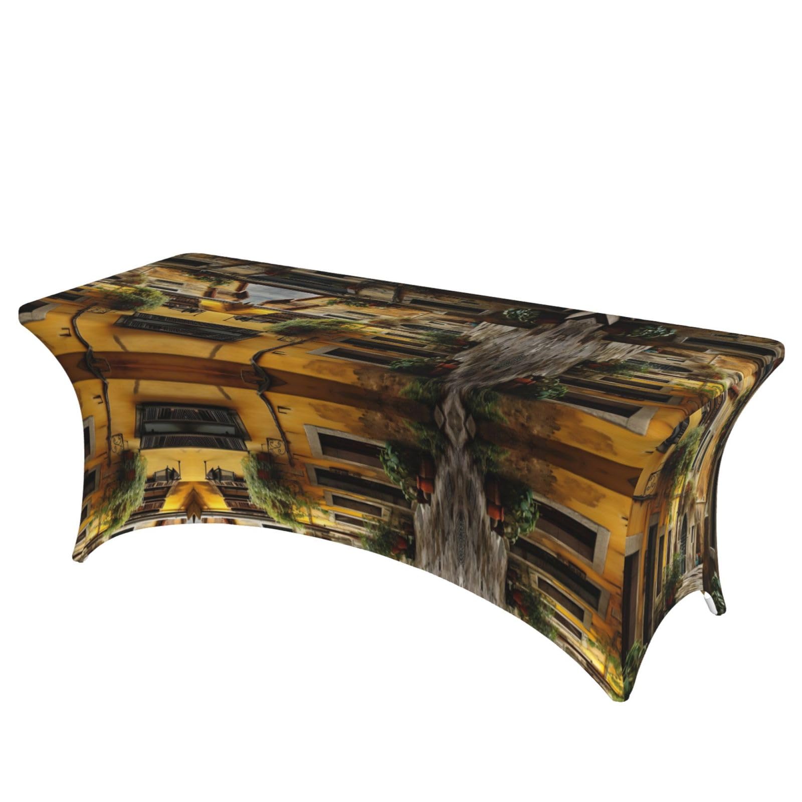 Nappe de table extensible 1,8m au motif Old Street italien