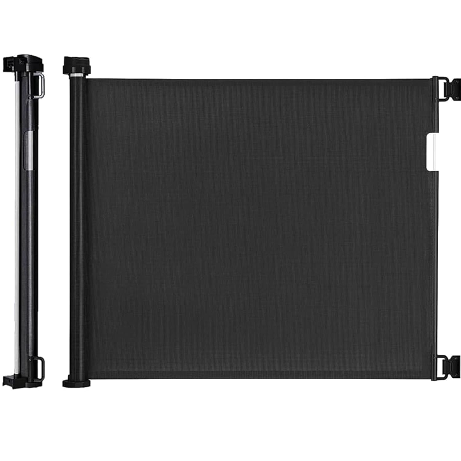 NTL GLOBAL Dual Lock Retractable Stair Gate for Babies and Pets 150cm x 86cm (59in x 34in) Stair Gates for Dogs with Drilling Options Stair Gates for Baby with Extra Wide for Doorways & Stairs