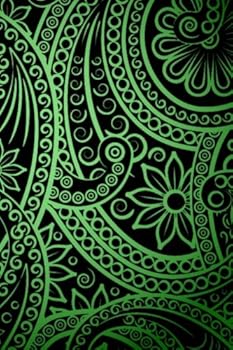 Paisley Green Journal: 160 Page Lined Journal/Notebook