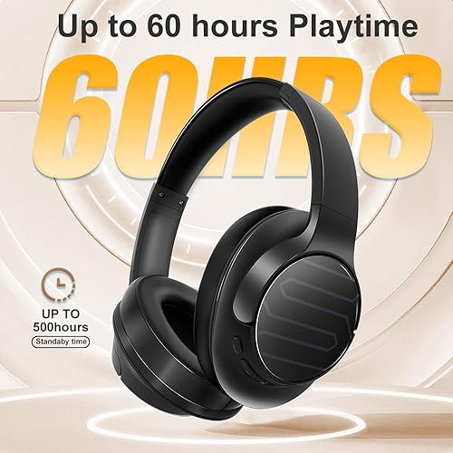 Miniatura 3 de Soul Ultra Wireless 2 - Auriculares Bluetooth inalámbricos sobre la oreja, diseño plegable con cómodas almohadillas de proteína, carga rápida USB-C,