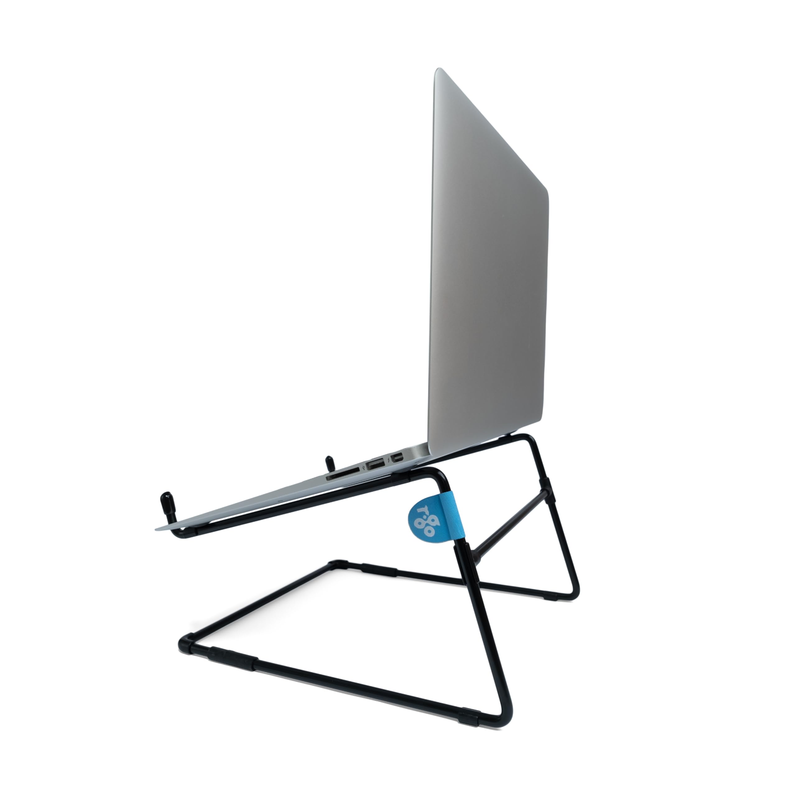 R Go Tools Steel Office Laptop Stand, Black, W128444825 (Black)