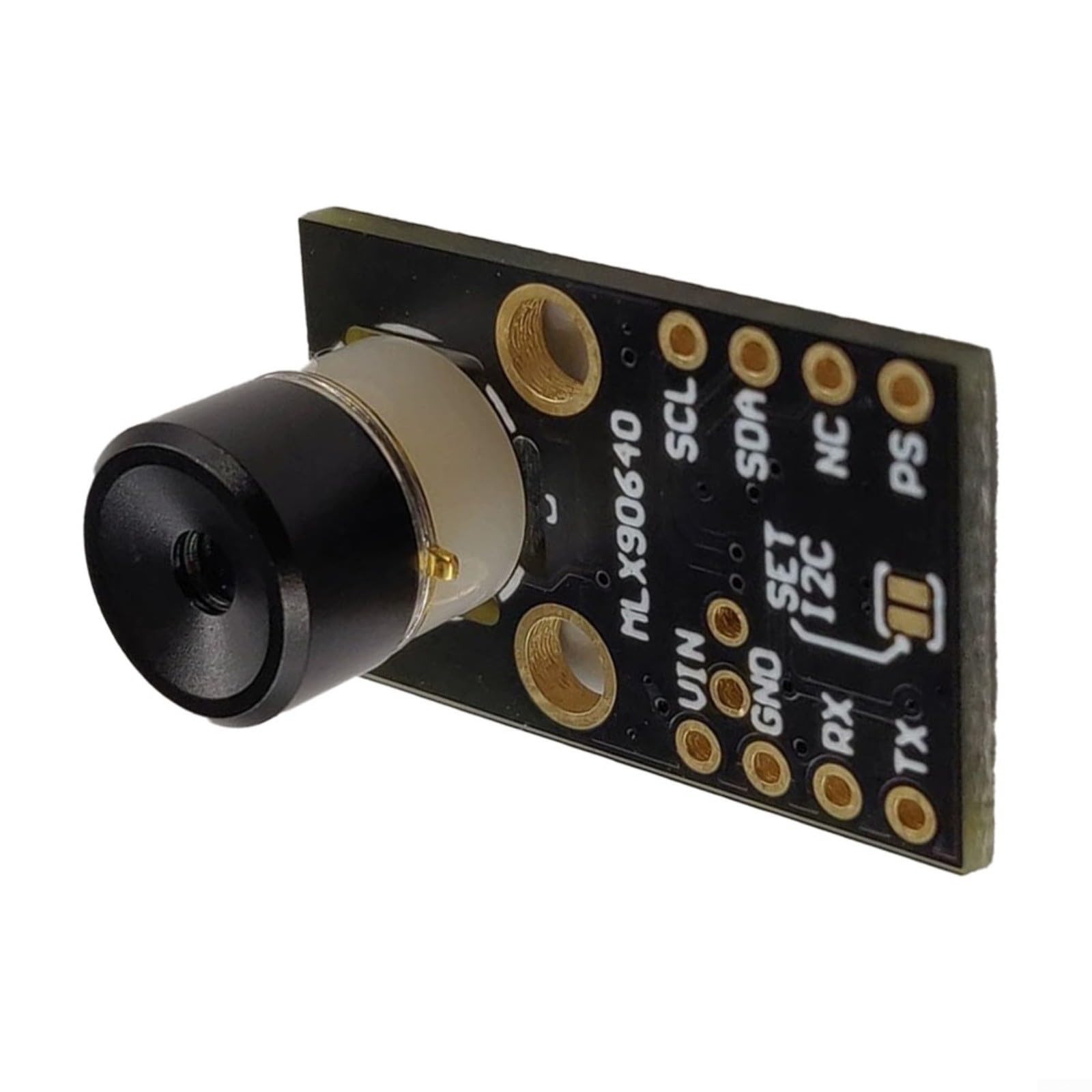 MLX90640ESF Modulo sensore array di misurazione a infrarossi 32x24 con immagini termiche senza contatto ad alta precisione, I2C e interfacce seriali, ampia o (MLX90640ESF BAB)
