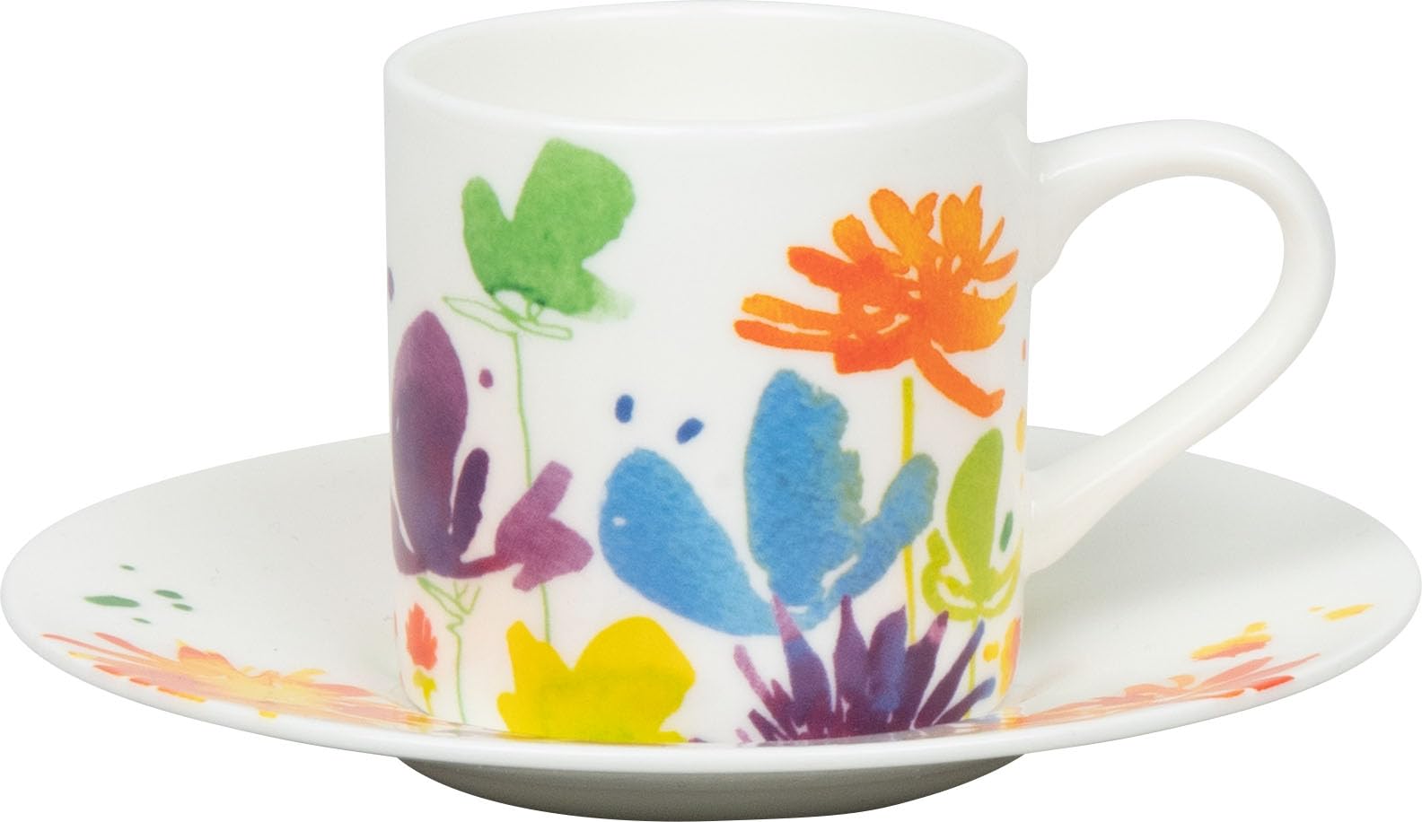Tasse espresso Konitz Victoria Lowe Full Bloom en porcelaine fine