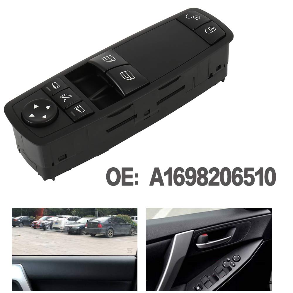 Interruttore Finestra Auto Per Mercedes Classe A W169 E B W245 - Ricambio OEM A1698206510 - Foto 5
