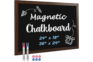 4 THOUGHT Chalk Board 18x24: Large-Sized & Versatile for Every Occasion