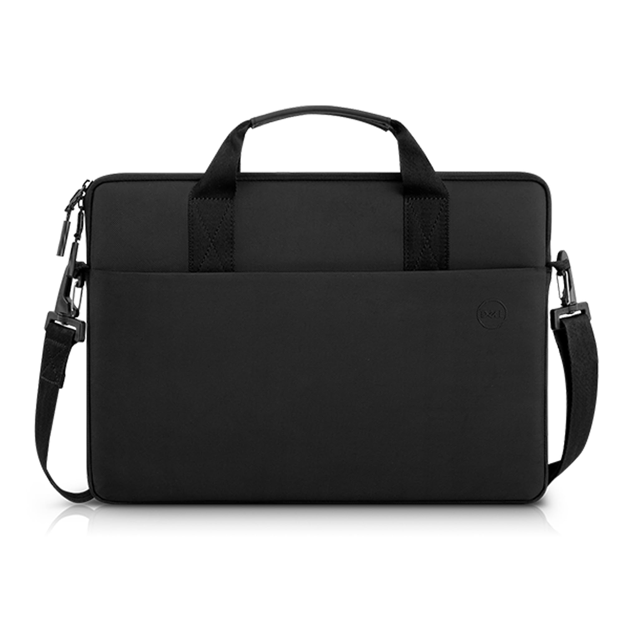 Dell 15-16 EcoLoop Pro Sleeve - CV5623 - Organizer, Front Zippered Pocket, Weather-resistant, Luggage Pass Through, Padded Carry Handles, Detachable