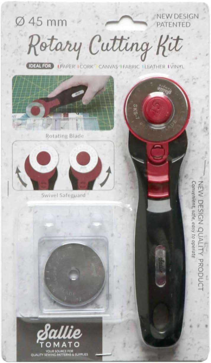 Sallie Tomato SallieTomatoRotaryCuttingKit Notion, Red
