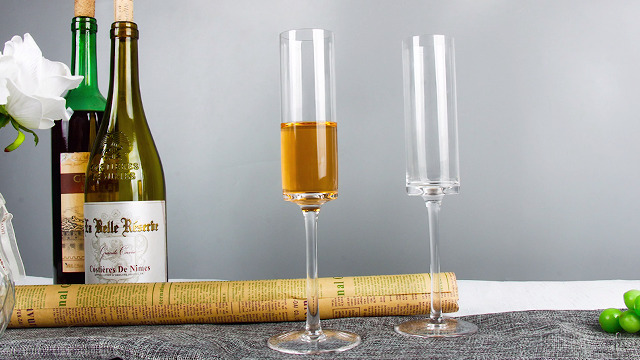 Sziqiqi Verres à Flûte à Champagne En Cristal à Double Paroi, Classics