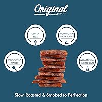 Vista 14 de BRAVE GOOD KIND Tender Chicken Jerky Bites - Teriyaki Flavor, Gluten Free, High Protein, Keto Friendly, Jerky Snack Bags On-The-Go