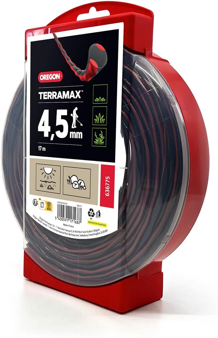 Oregon Terramax Free-Cutting Thread 4.5mm x 21m