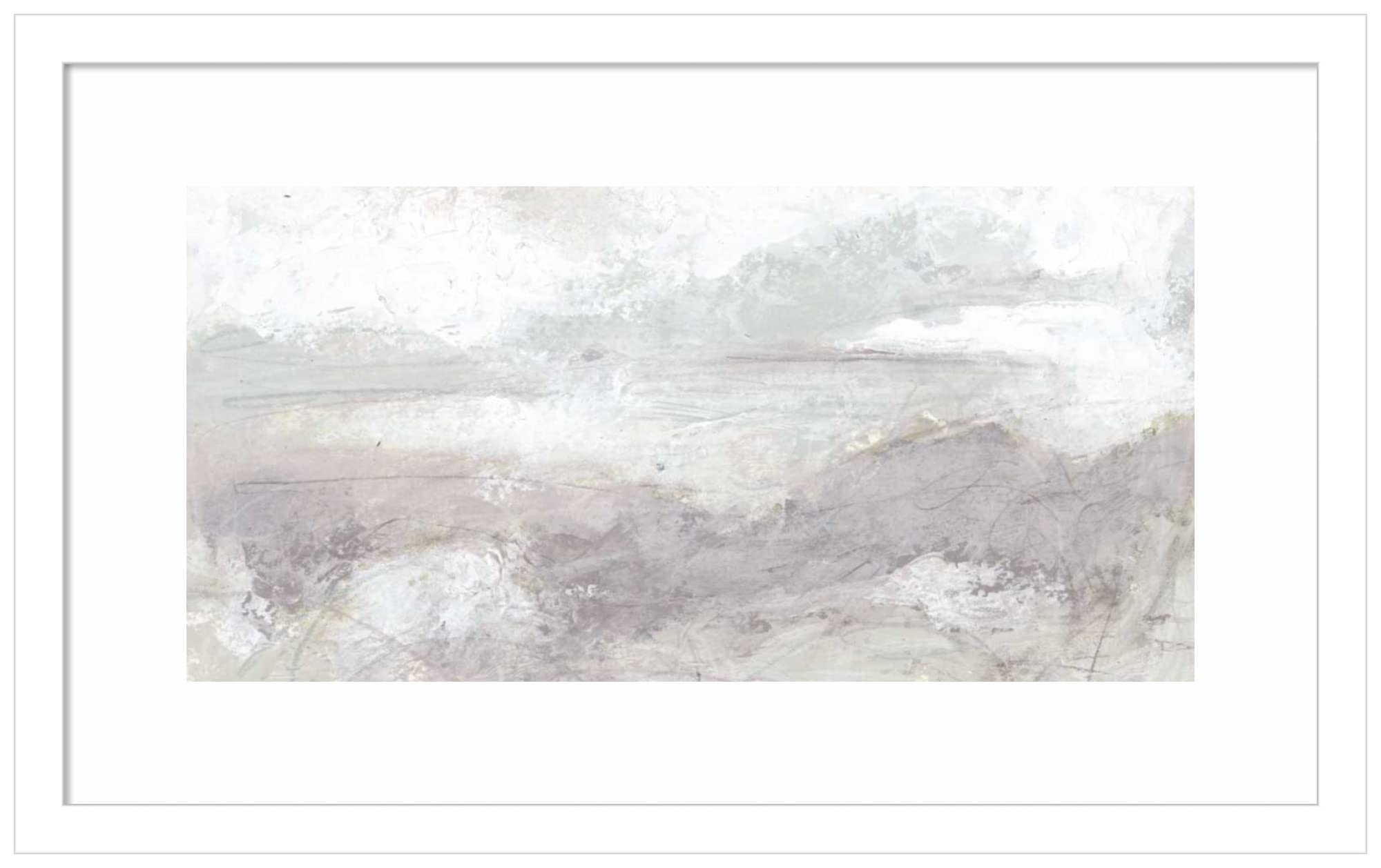 Amanti Art Framed Wall Art Print (21x13) Stormhold II by June Erica Vess Framed Poster for Wall Decor, Living Room, Bedroom, Bathroom, Kitchen, Office or Business Artwork from WI, USA