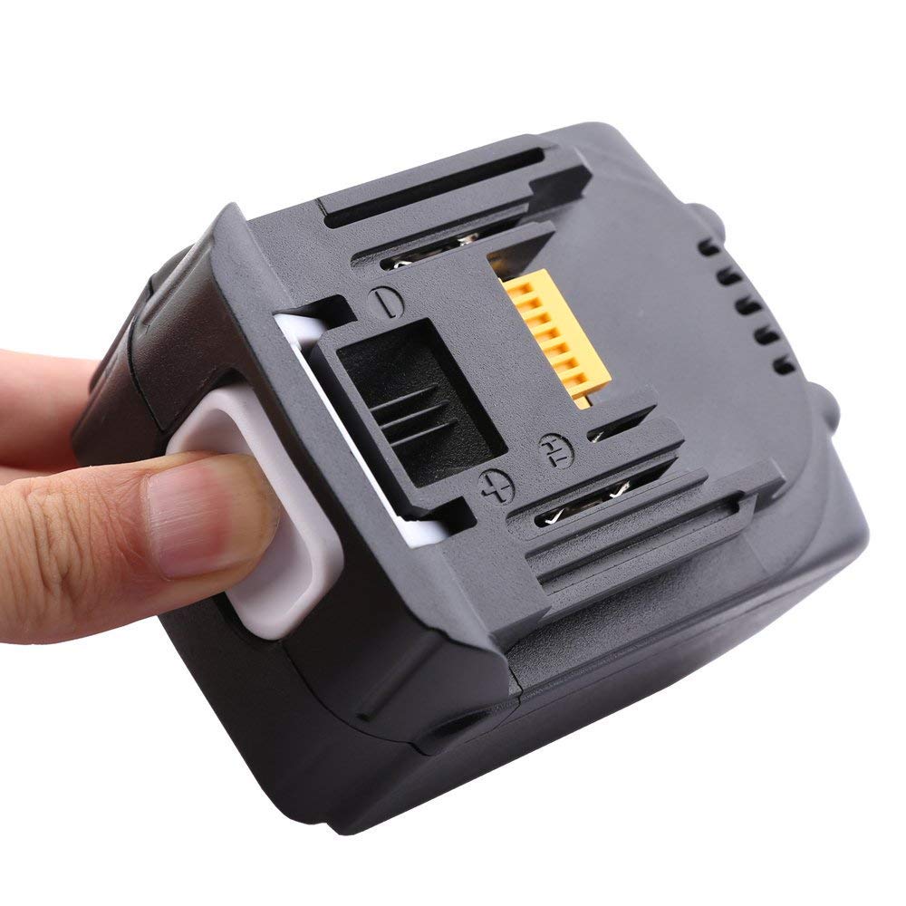 Cargador LED de repuesto con 14,4 V 5,0 Ah batería de herramientas de repuesto para Makita BL1430 BL1415 PS440RFE, BDF440RFE, BTW250RFE, BHR162Z, BHP442Z, BML145, BTP130Z