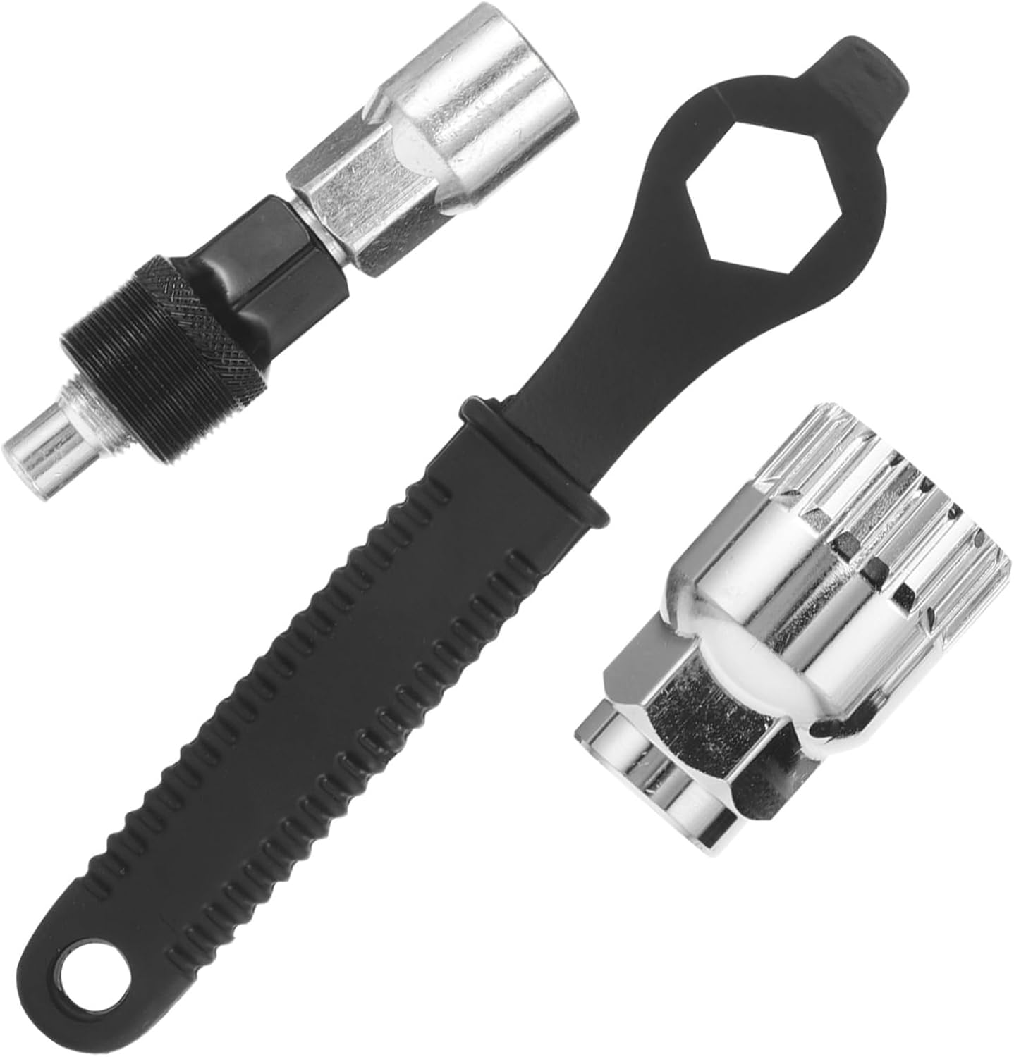 1 Set Bicycle Tool Kit with Bottom Bracket Wrench and Crank Remover for Efficient Compatible with Various Brands and Models Durable and Versatile Design