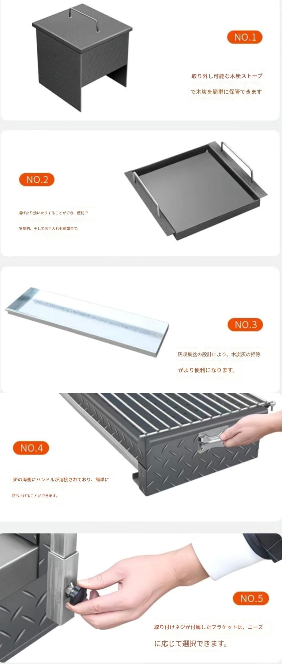 Amazon | TravelAce 大型 鳥焼き窯 焼き鳥台 炭火焼きコンロ 焼肉 炭火