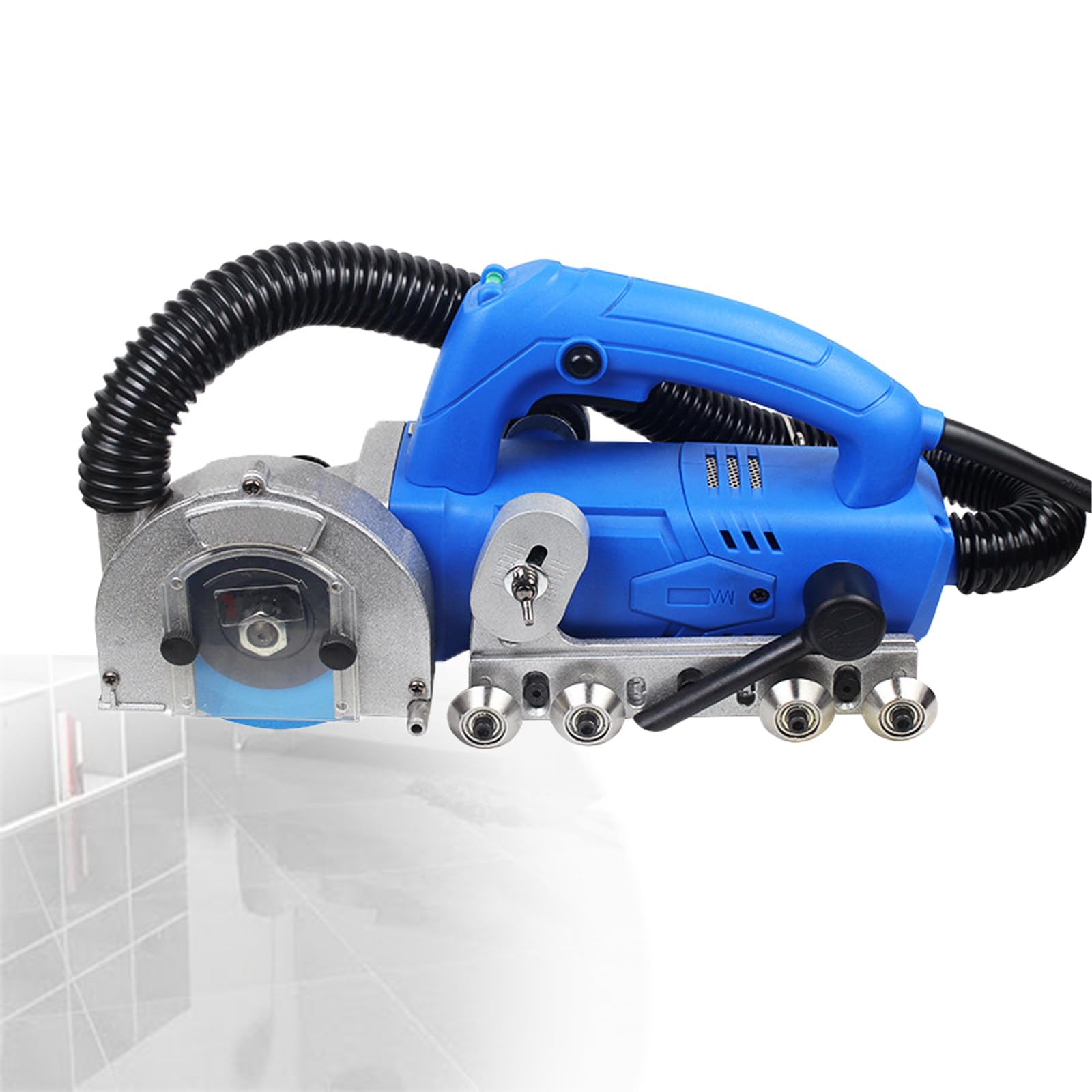 Máquina eléctrica de limpieza de lechada de azulejos, 1200 W, 9000 rpm, herramienta de redireccionamiento de suelos para azulejos de cerámica, elimina lechada vieja y cemento, ideal para proyectos de