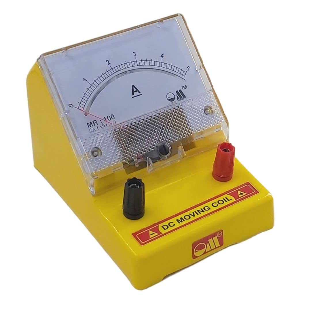See full amazon price history chart for Om Meters MR-100 Desk Stand Analog 0-5A DC Ammeter (Yellow) (140mm*100mm*100mm) Om Meters MR-100 Desk Stand Analog 0-5A DC Ammeter (Yellow) (140mm*100mm*100mm) (B09RV7B3QR) Amazon Price History, Amazon Price Tracker
