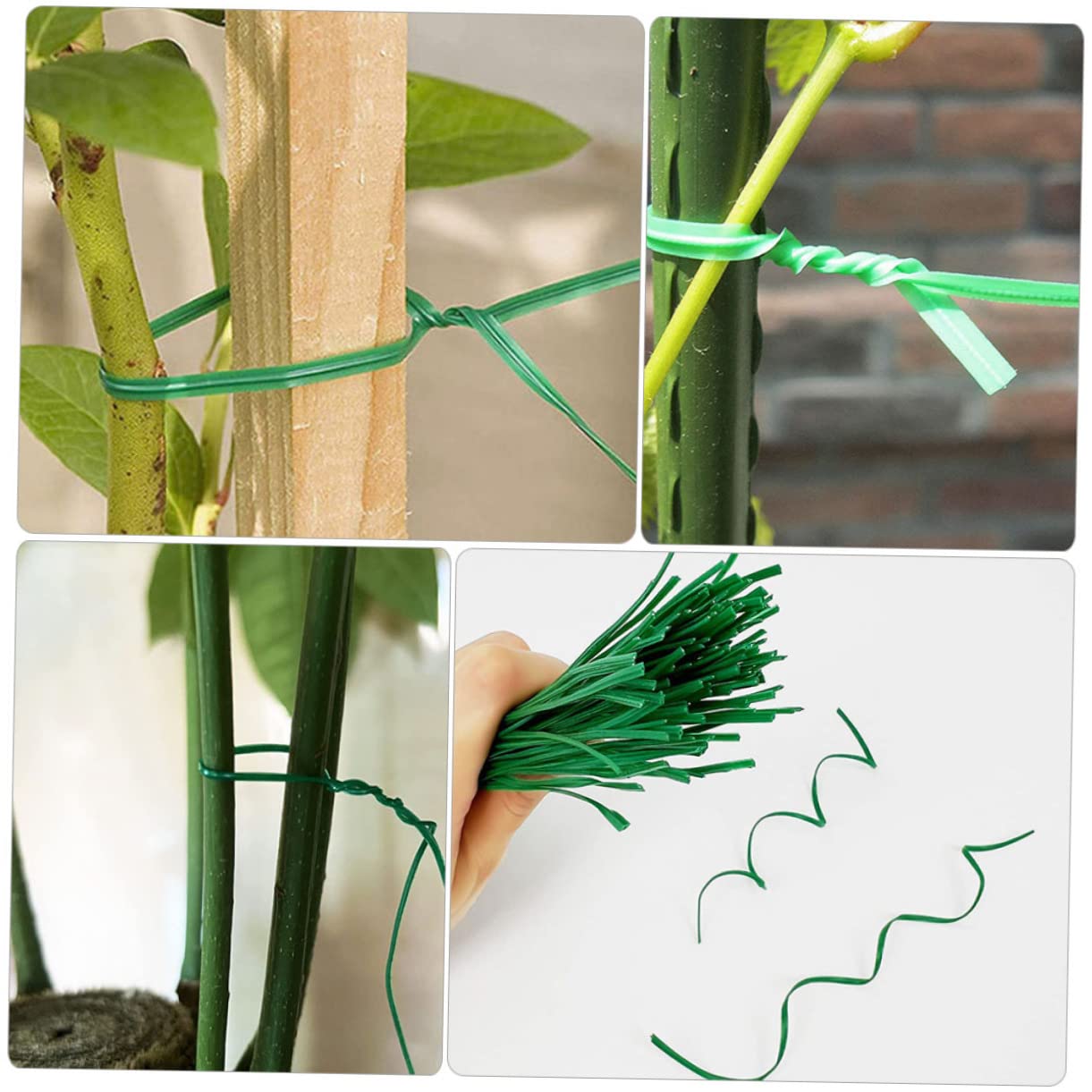 Yardwe 2000pezzi per Legature per Giardinaggio per Sostenere e Rampicanti e Flessibile