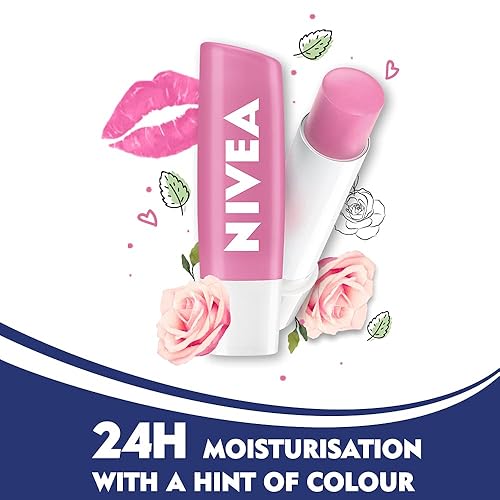 Miniatura 3 de Nivea Paquete de ampollas de rosa suave para labios