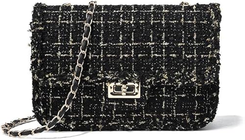 HaoLMi - Chain crossbody bag, niche temperament small bag, shoulder
