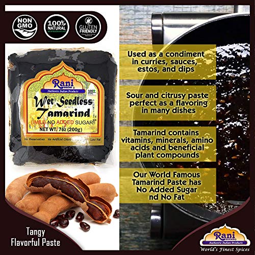 image for Rani Brand Authentic Indian Products Rani Tamarind, Wet Seedless Block