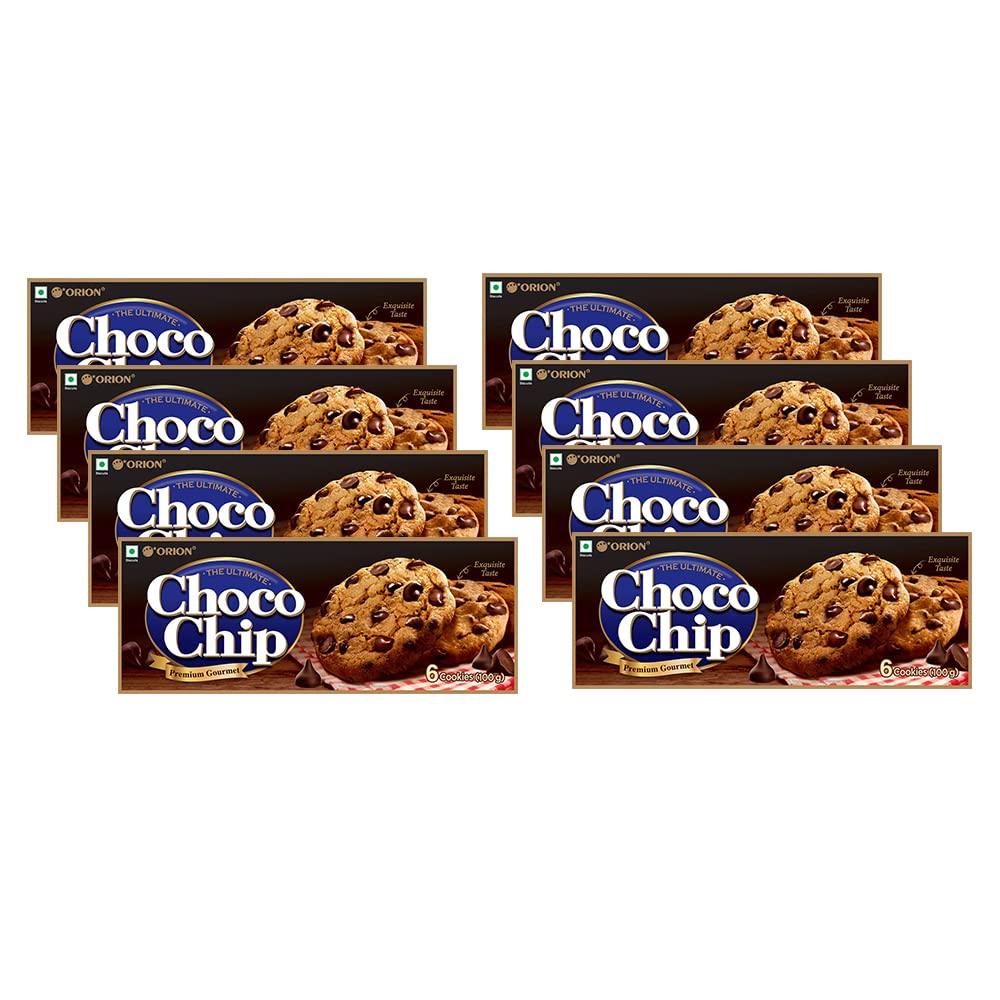 ORION Ultimate Chocochip Cookies - 8x6 Cookie Packs (48 Cookies)|Premium Gourmet cookies