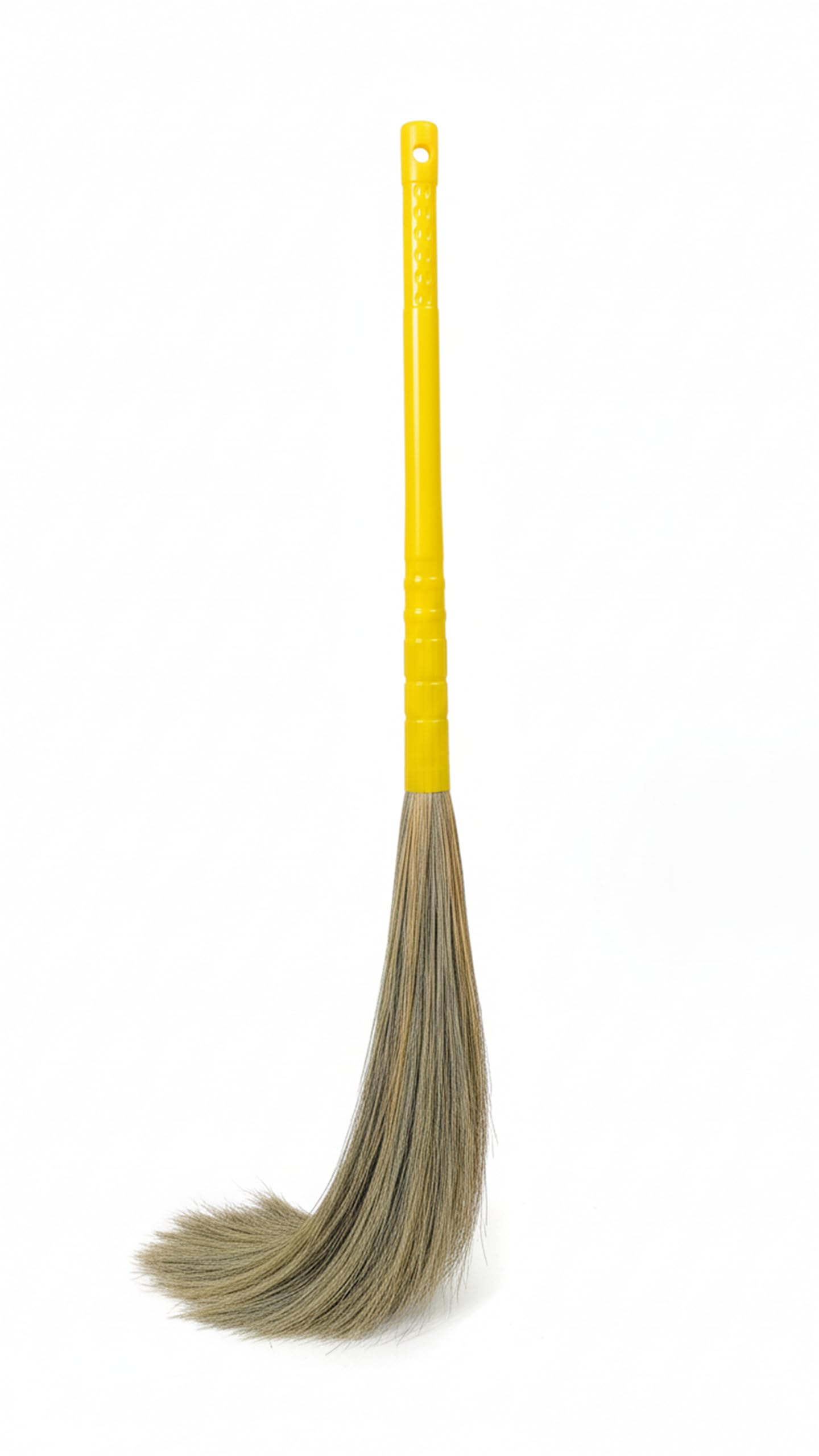 UMD Natural Grass Broom with Ergonomic Handle, Lightweight, Low Shedding, for Floor Cleaning and Cobweb Removal Tradition Round Jadu (2)-image-41