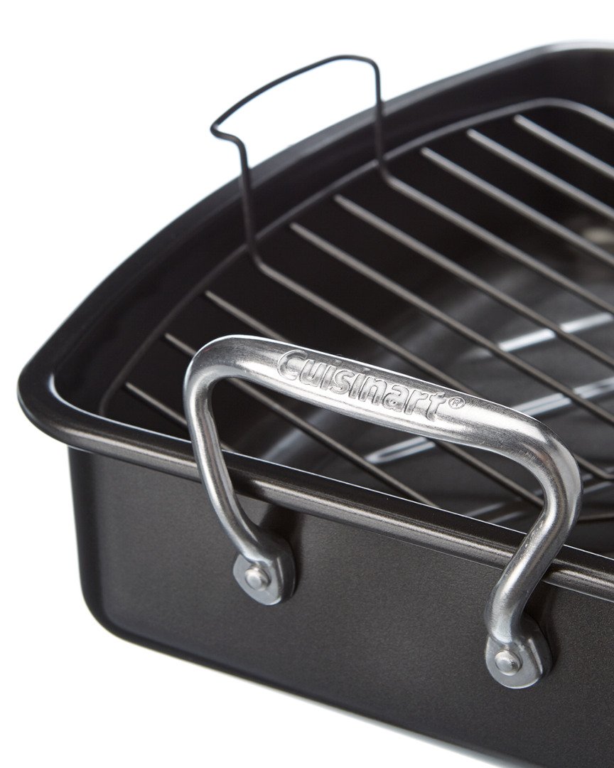 Cuisinart ASR-1713V Ovenware Classic Collection Bräter mit abnehmbarem Rost, 43 x 33 cm