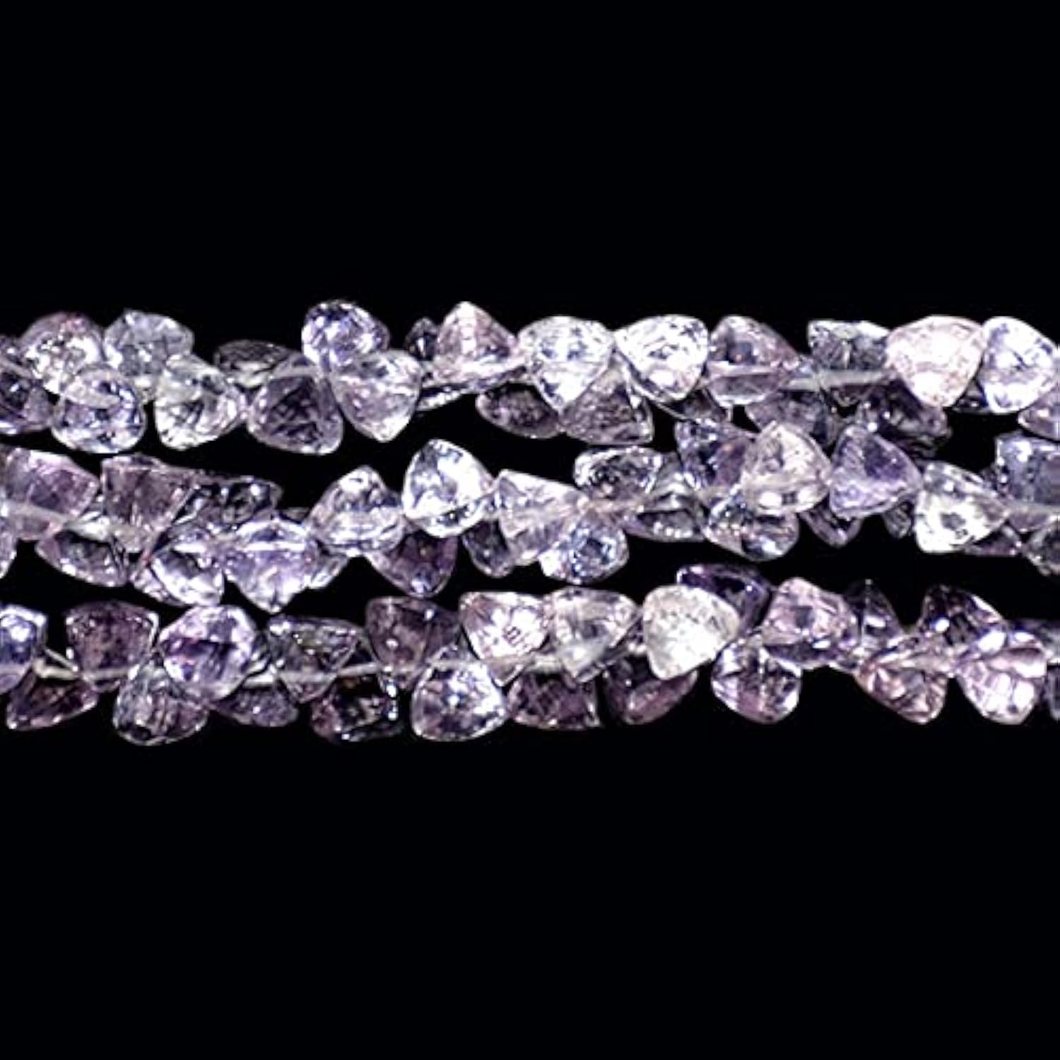 Améthyste rose briolette pour éviter les pierres ternes et réussir vos bijoux