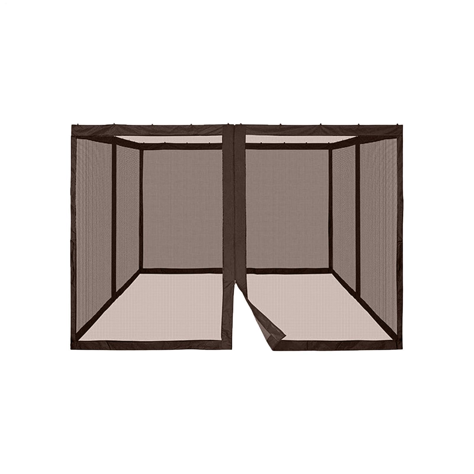 Zanzariera Patio Copertura Grande Pieghevole E Portatile 3,66 X 3,66 M | Zanzariera Patio Antipuntura Per Uso Interno Ed Esterno In Casa, Camera Da , Giardino, Portico, Cortile E Viaggio