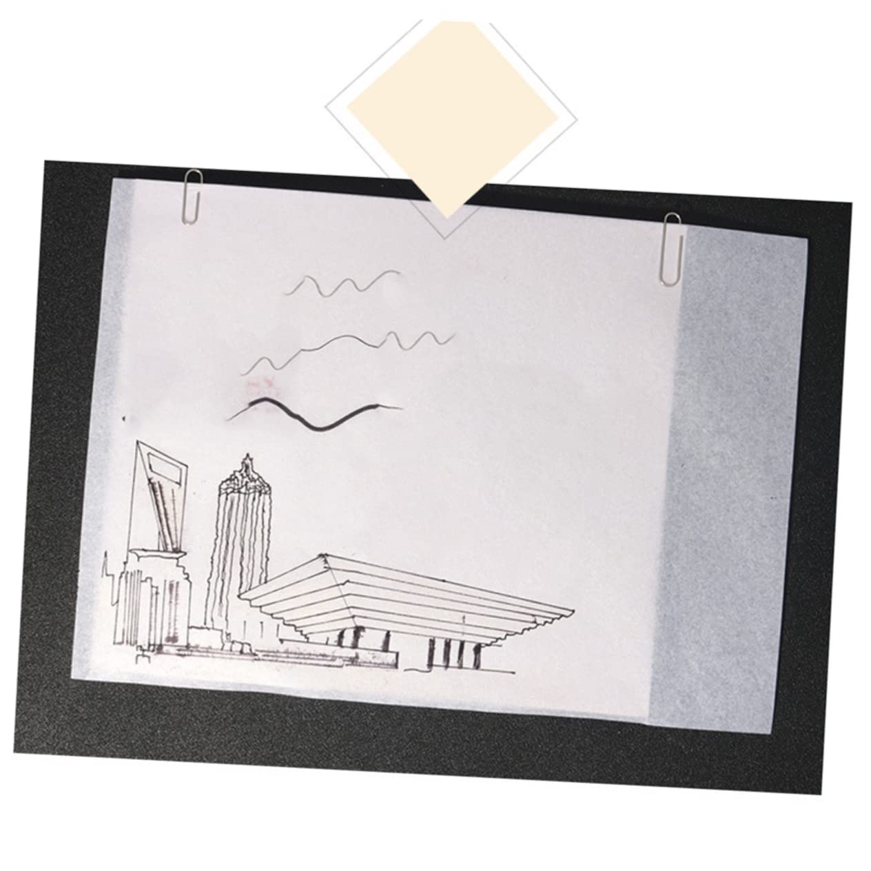 OSALADI 500Sheets Translucent Sketching Tracing Paper for Comic Drawing Animation and Creative Projects Paper for Artists