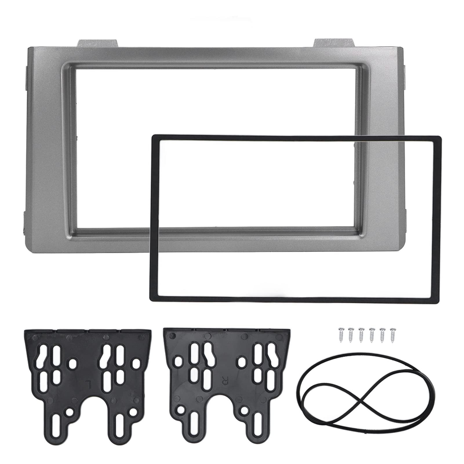 Autoradio stereo, 2DIN Car Stereo Radio Fascia CD DVD Cruscotto di ricambio per IVECO Daily 2006-2014