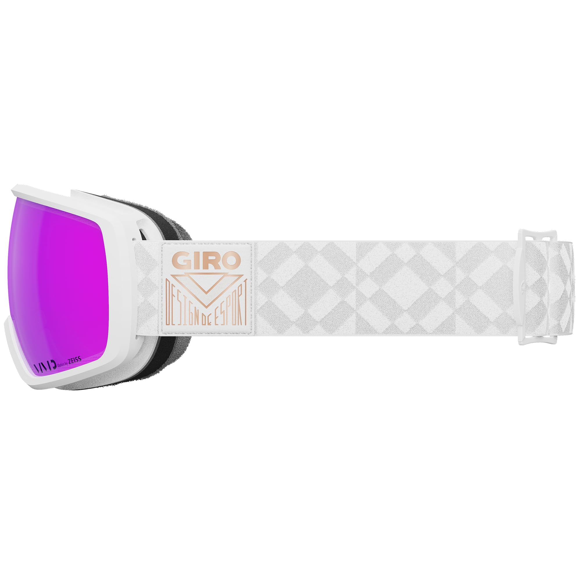 Giro Womens Balance II Snow Goggles - White Limitless - Vivid Pink Lens - Image 2