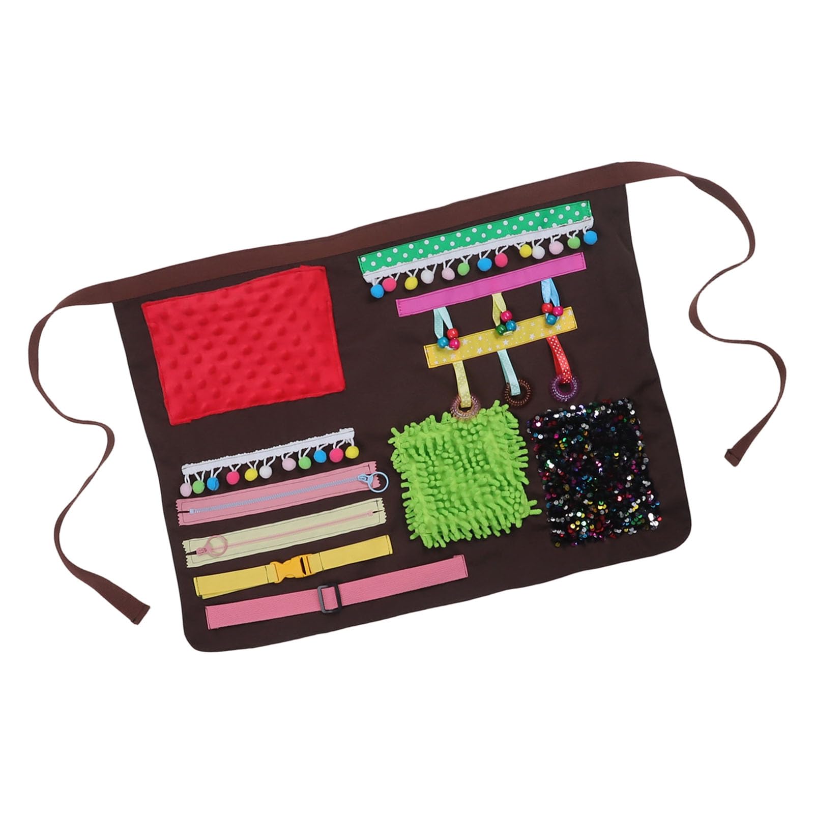 Hsyzygian Cognitive Stimulation Apron Sensory for Elderly Adults with Alzheimer or Dementias Condition Daily Calming Use Calming