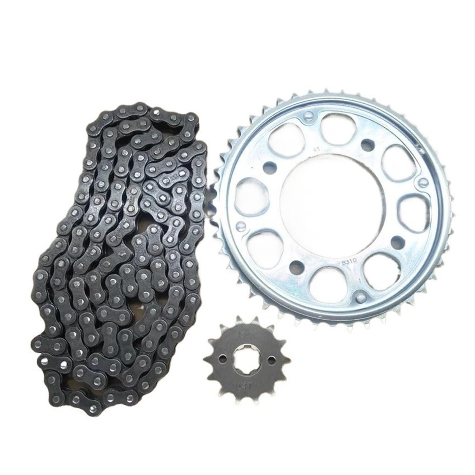 Juego de piñones y cadena para Honda Wuyang para Sundiro CBF190 RX